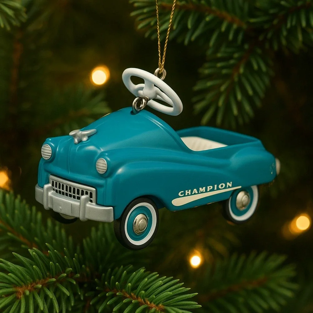 1994‎ Hallmark Murray Champion Pedal  Kiddie Car Classics Ornament 1st in Series